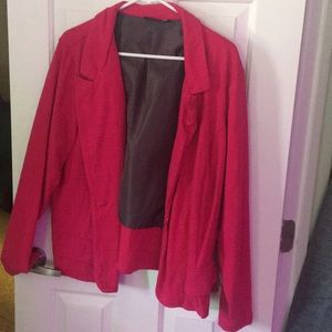 Hot pink blazer